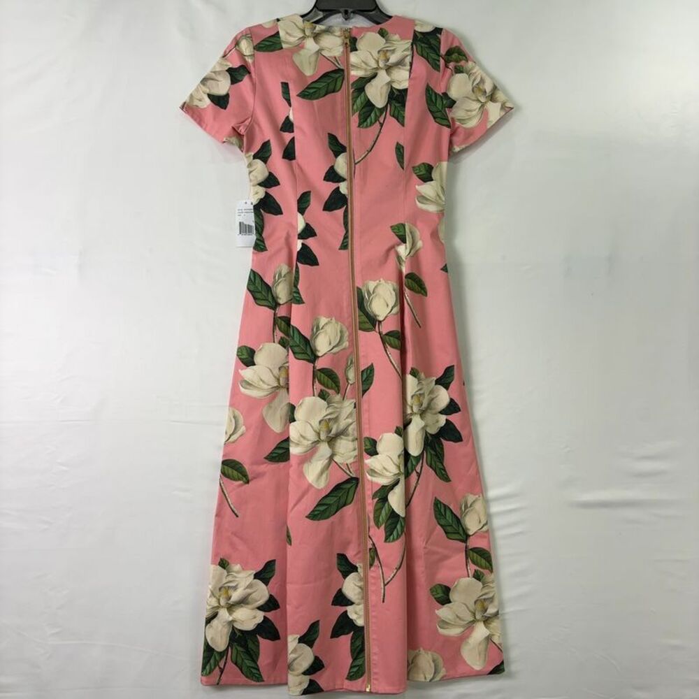 Mestiza New York Woman's Floral Midi Reversible Short Sleeve Midi Dress - Picture 2 of 5